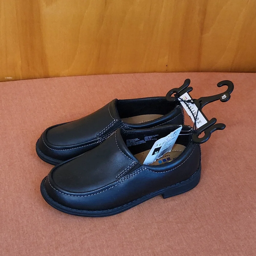 Boys Black Dress Shoes